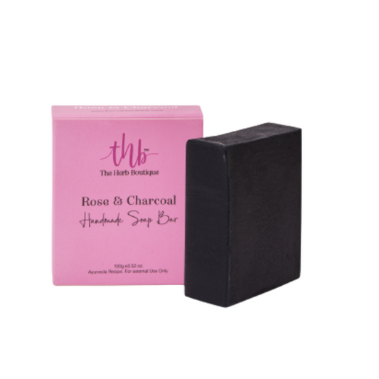 The Herb Boutique Rose And Charcoal Sugar Soap Bar - Grab2buy