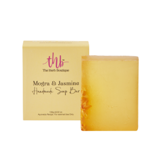 The Herb Boutique Mogra & Jasmine Glycerine Soap Bar - Grab2buy