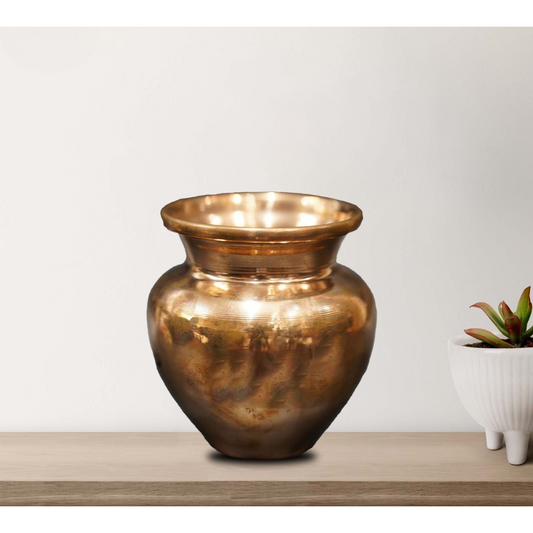 Copper Kalash Lota - Embrace Sacred Indian Traditions - Grab2buy
