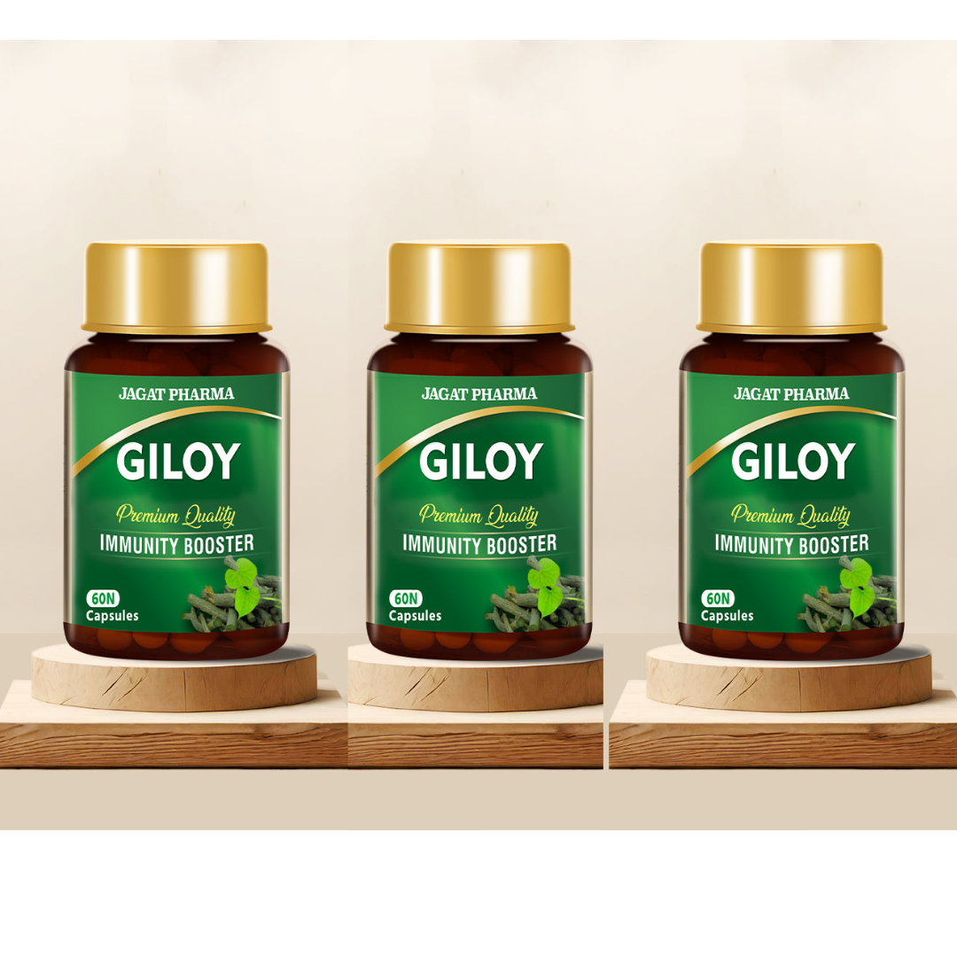 Jagat Pharma Giloy Extract Plus Capsule | Immunity Booster 