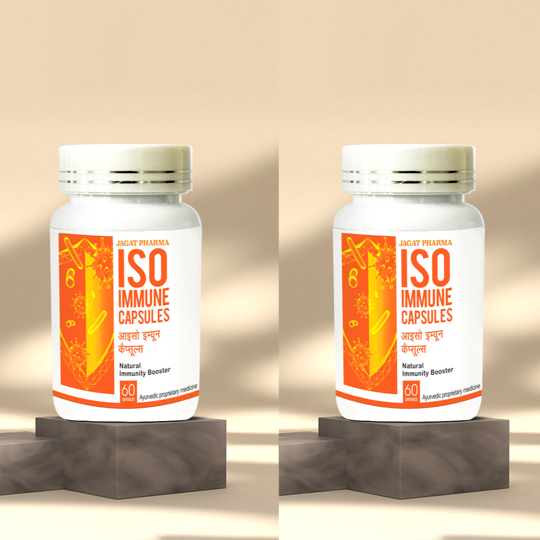 Jagat Pharma ISO Immune - Natural Immunity Booster Capsules 