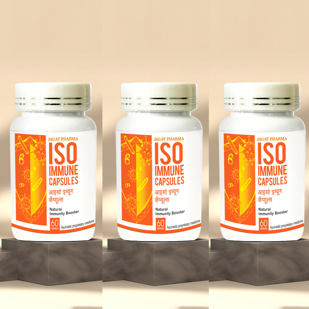 Jagat Pharma ISO Immune - Natural Immunity Booster Capsules 