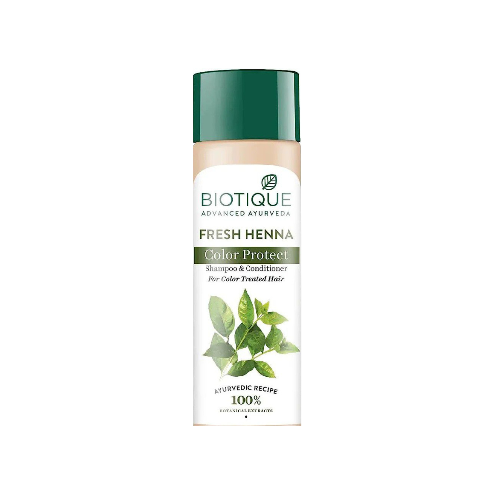Biotique Bio Henna Leaf Fresh Texture Shampoo and Conditioner - Grab2buy