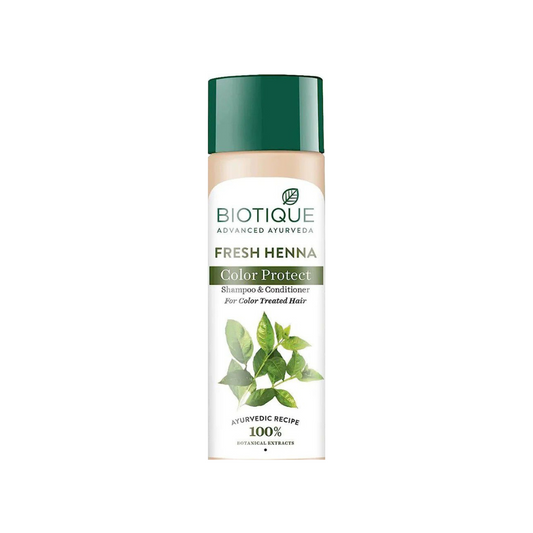 Biotique Bio Henna Leaf Fresh Texture Shampoo and Conditioner - Grab2buy