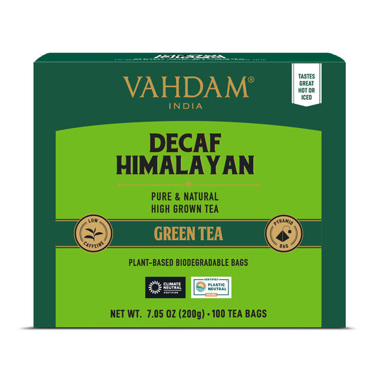 Decaf Himalayan Green Tea, 100 Count 