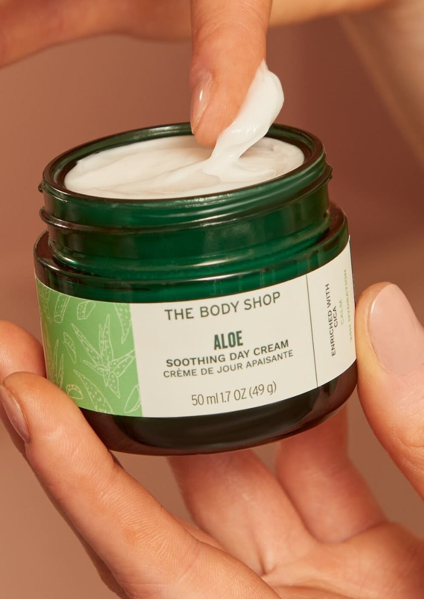 The Body Shop Aloe Soothing Day Cream  Grab2Buy The Body Shop Grab2Buy