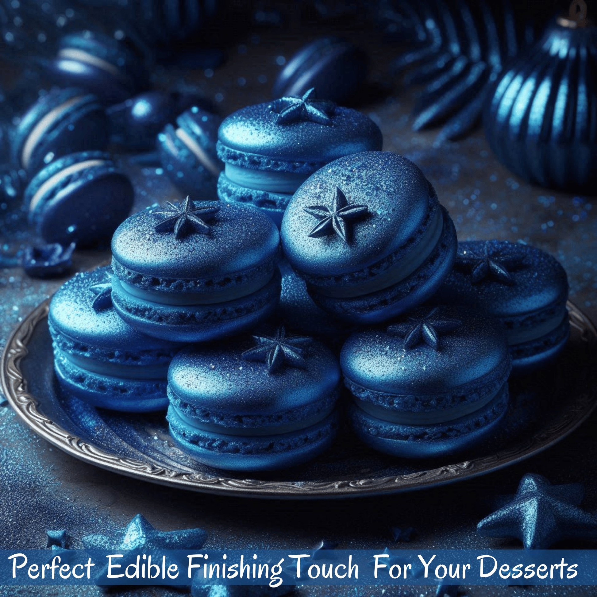Confect Poppy Blue | Edible Luster Dust