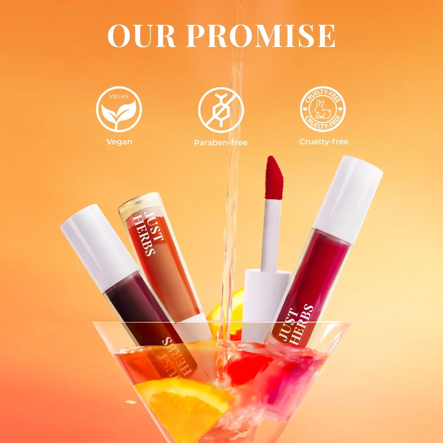 WATER BABY LIP AND CHEEK TINT | ALOE VERA + LIQUORICE ROOT Orange You Cute 