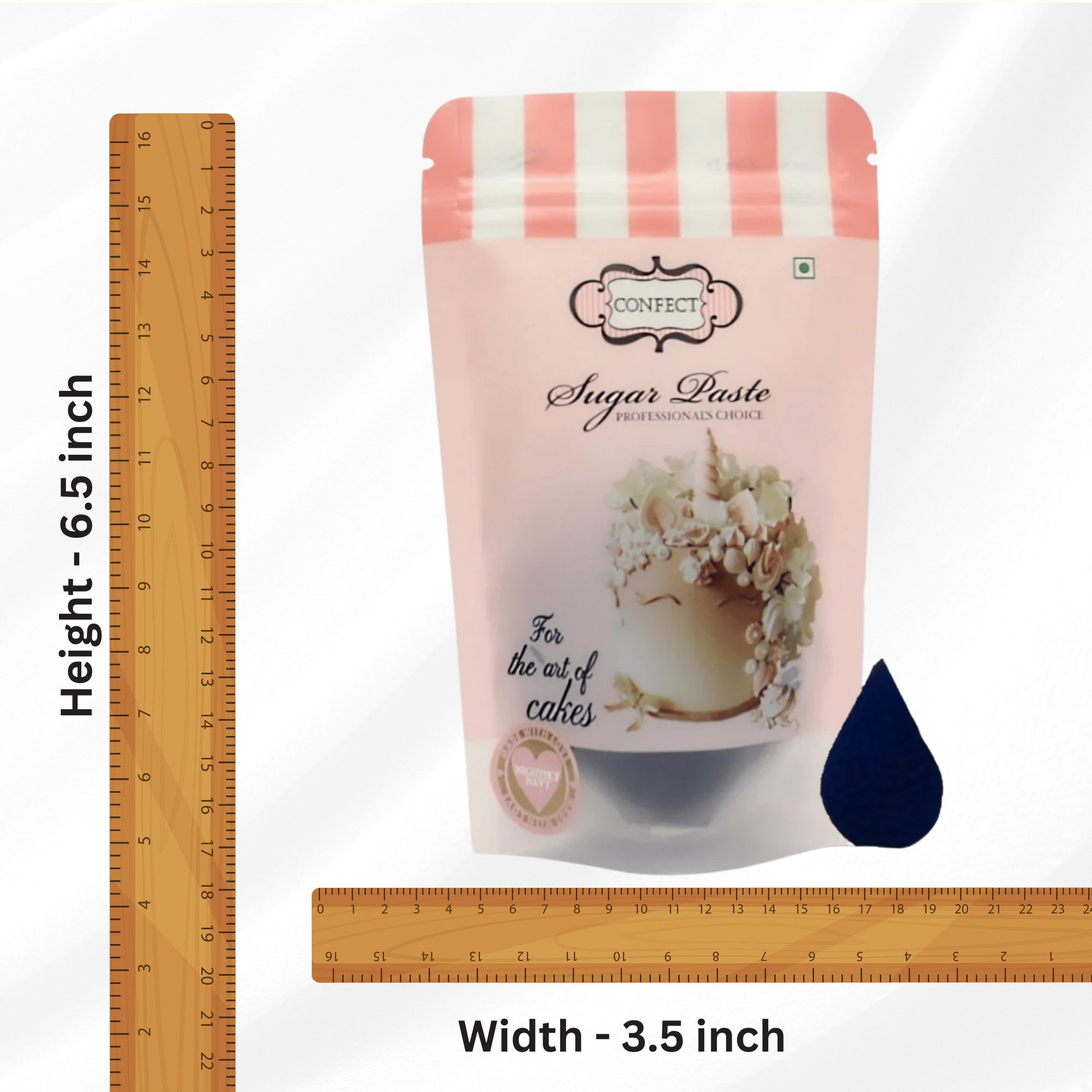 Confect Nightsky Navy Fondant | Edible Sugarpaste