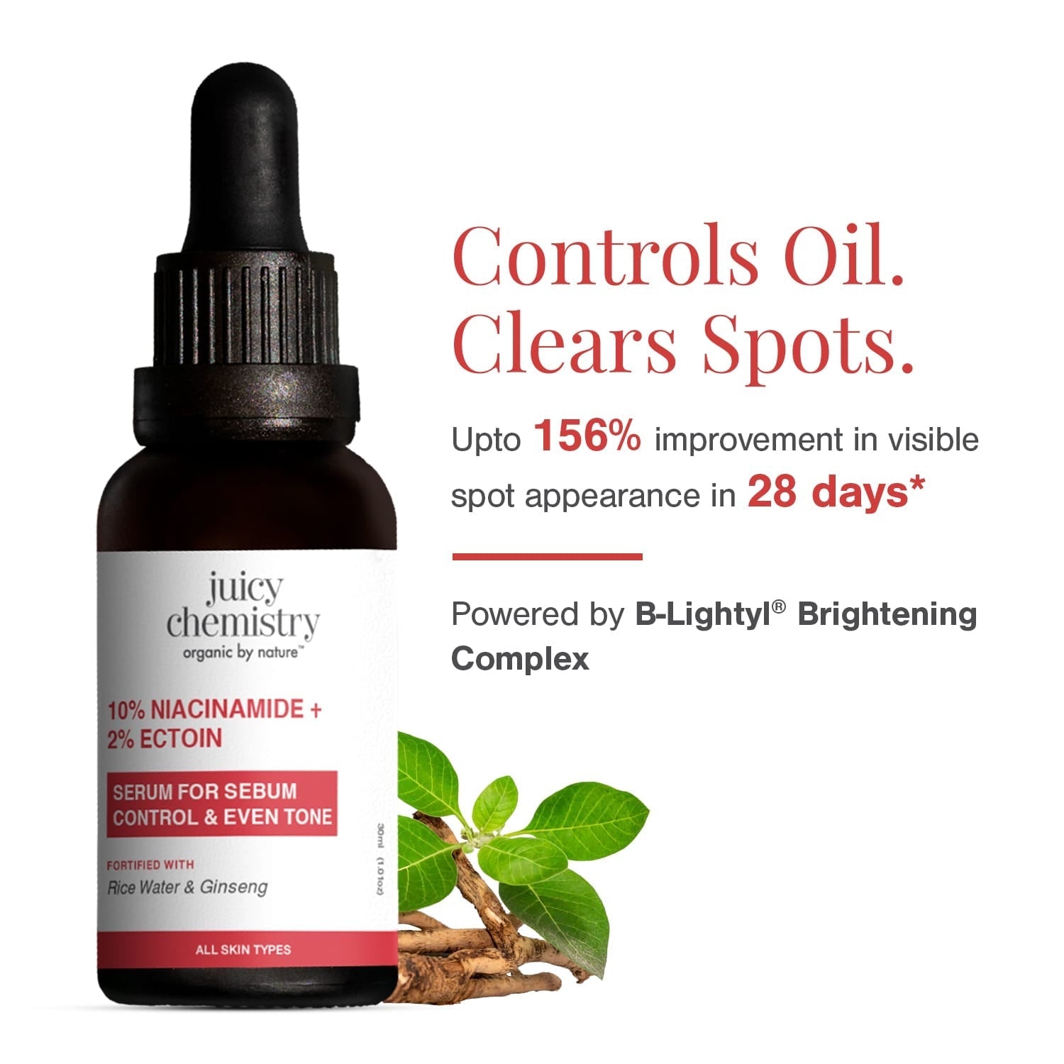 10% Niacinamide + 2% Ectoin Face Serum 