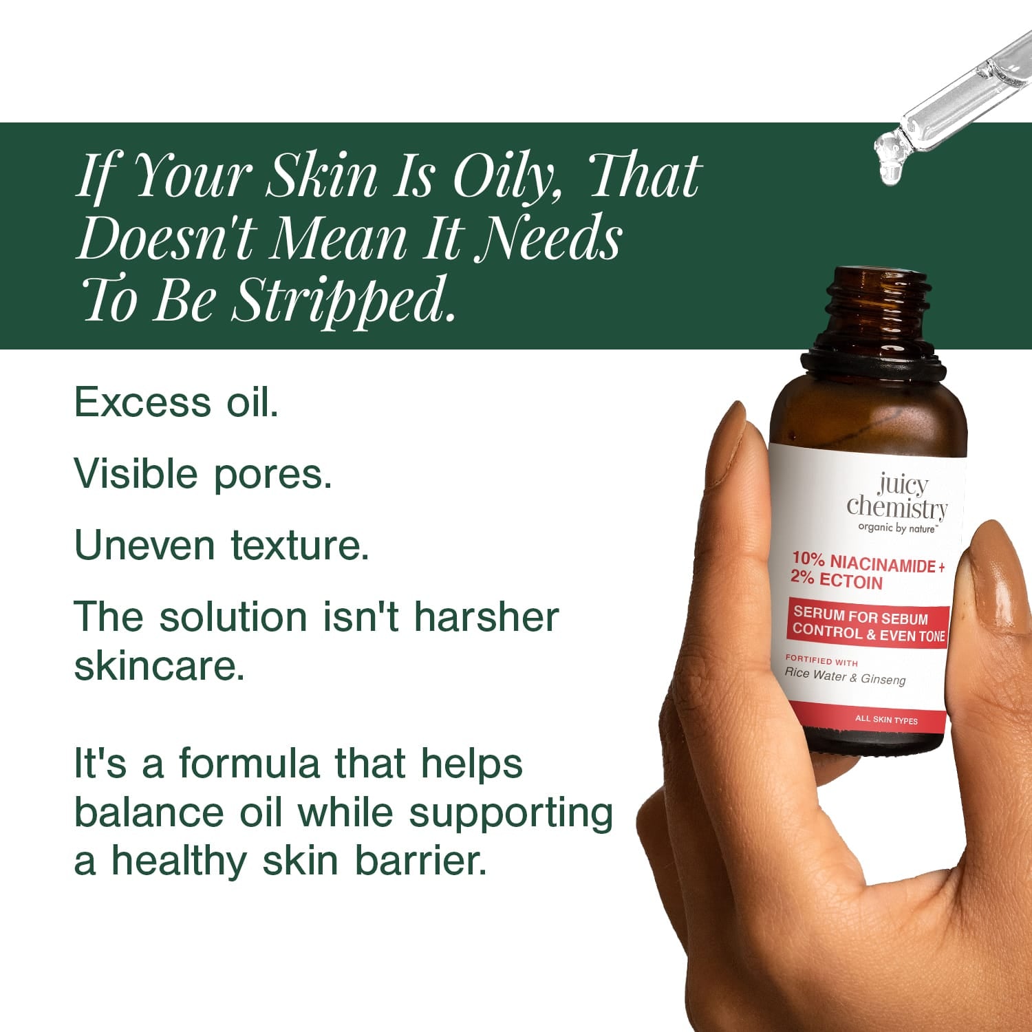 10% Niacinamide + 2% Ectoin Face Serum 