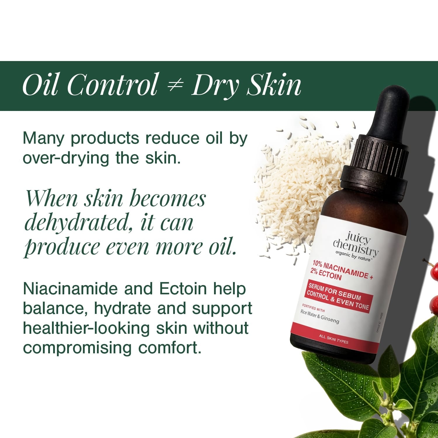 10% Niacinamide + 2% Ectoin Face Serum 