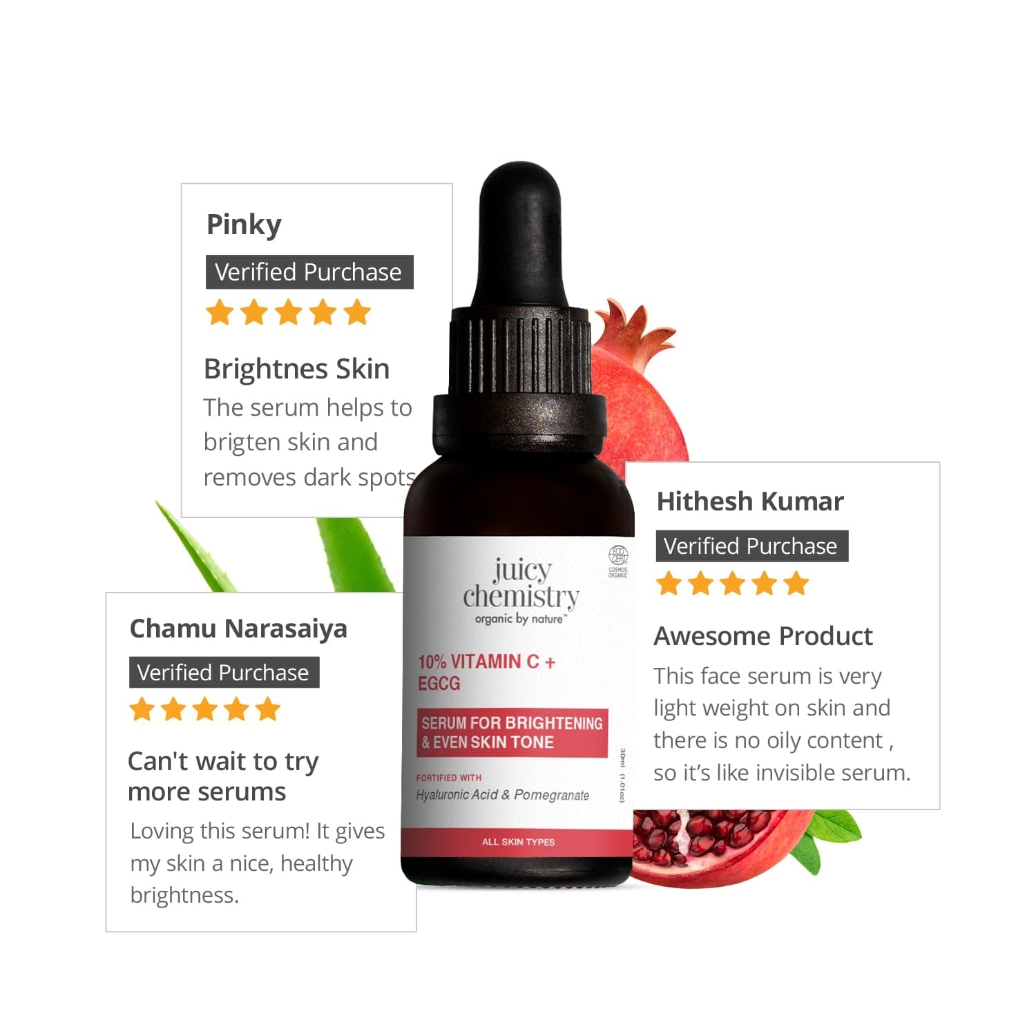 10% Vitamin C + EGCG Face Serum 