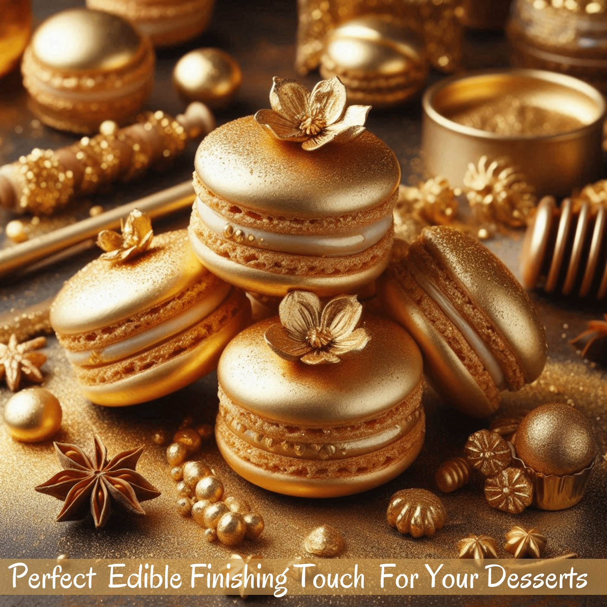 Confect Shimmer Gold | Edible Luster Dust
