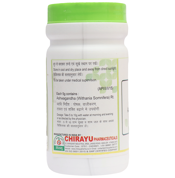 Chirayu Ashwangandha Churna 