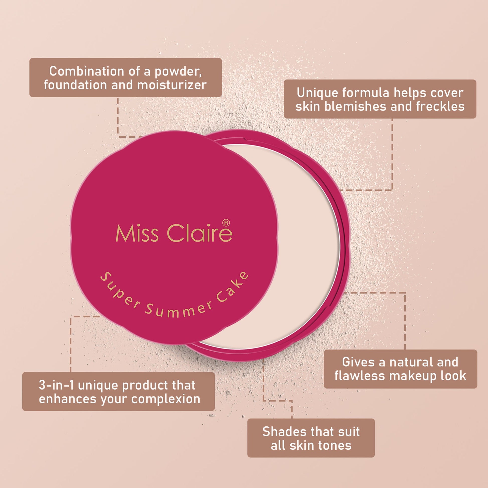 Miss Claire Super Summer Cake - Cherry