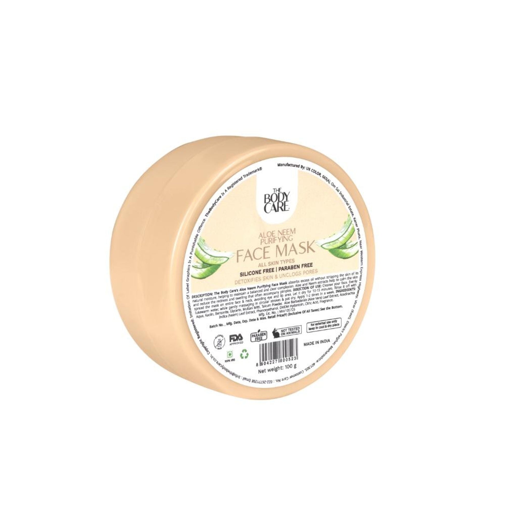 The Body Care Aloevera Face Pack  Grab2Buy The Body Care Grab2Buy