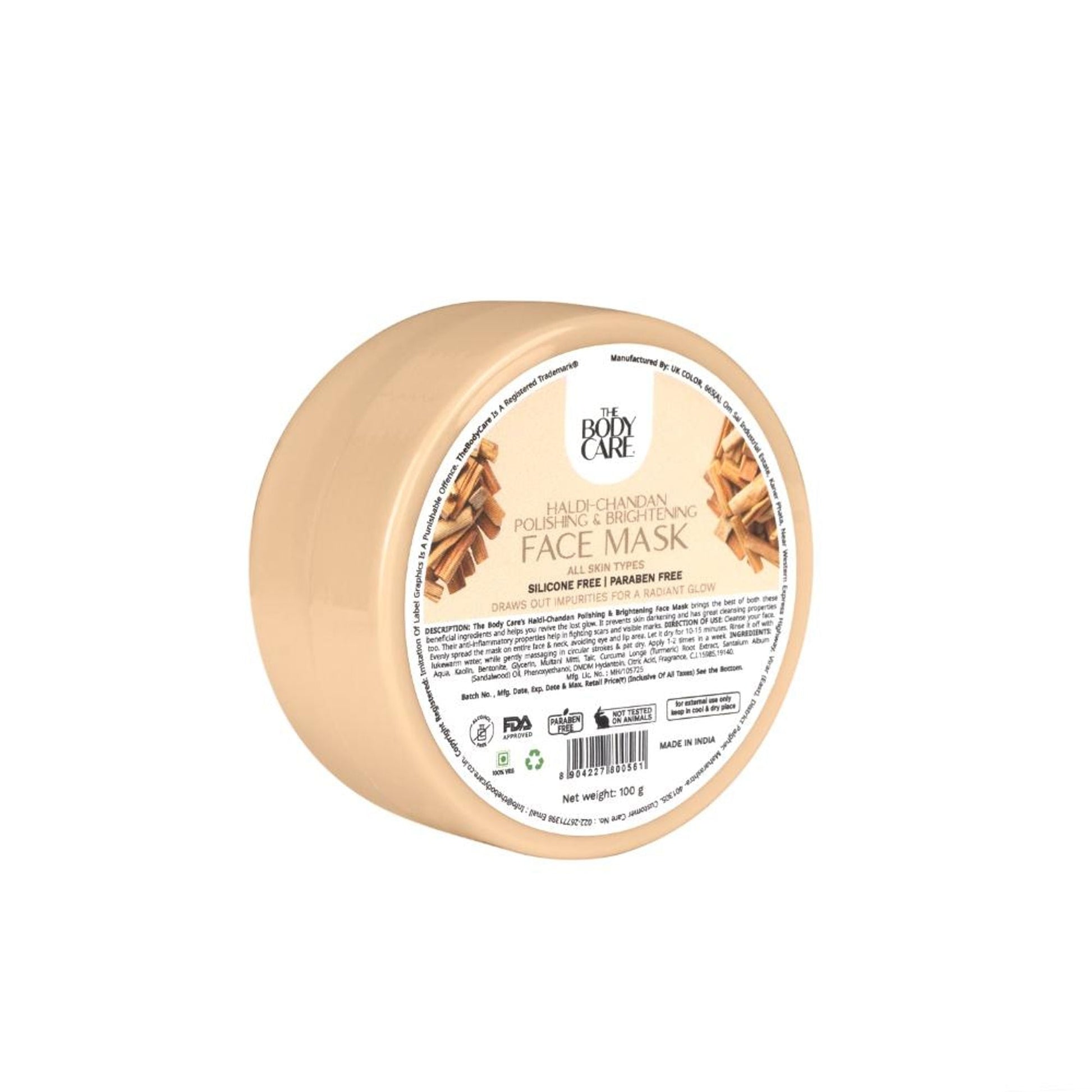 The Body Care Sandal Face Pack  Grab2Buy The Body Care Grab2Buy