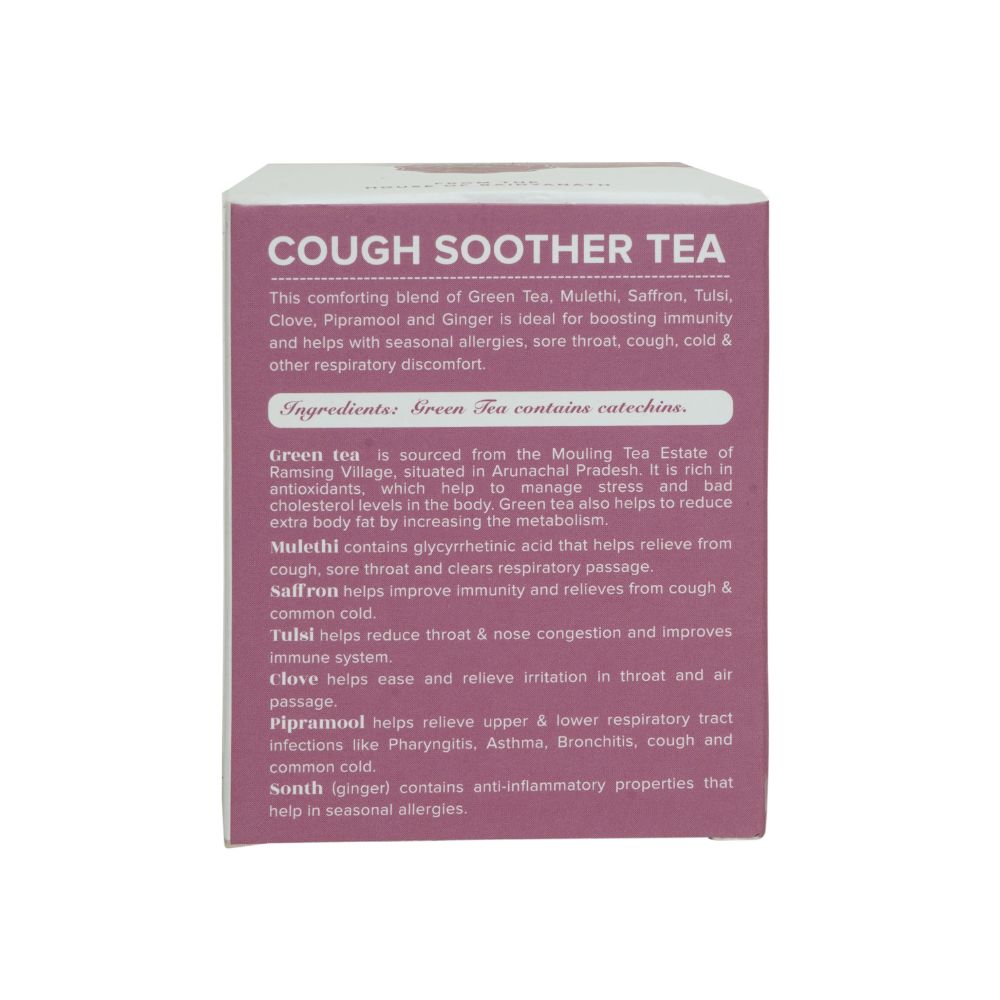 Baidyanath Jhansi Ayurvedant Coff Soother Tea Bags - Grab2buy
