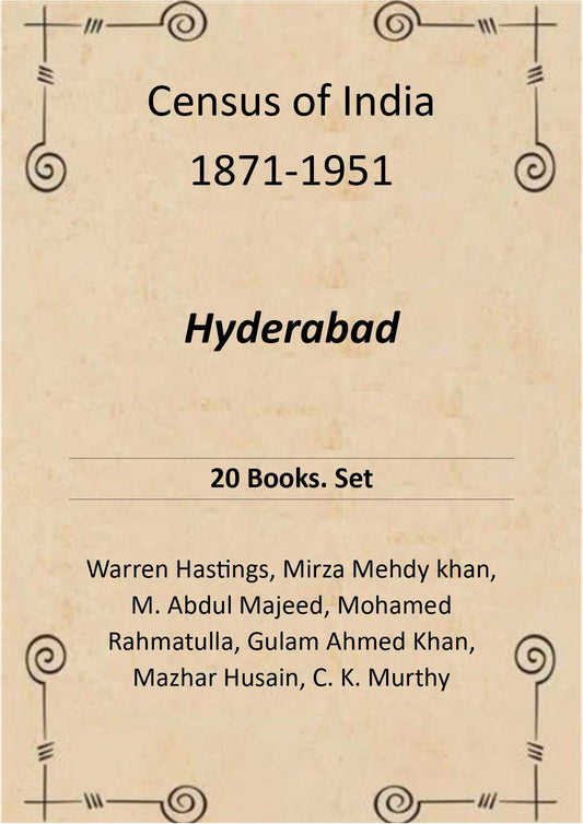 Census of India 1871-1951: Hyderabad - Gyan Books 