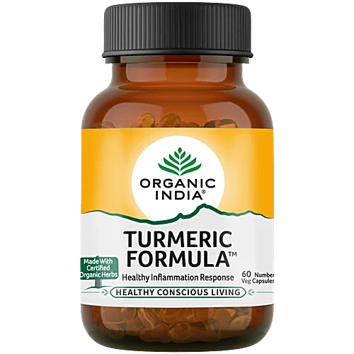Organic India Turmeric Formula 60 Cap 
