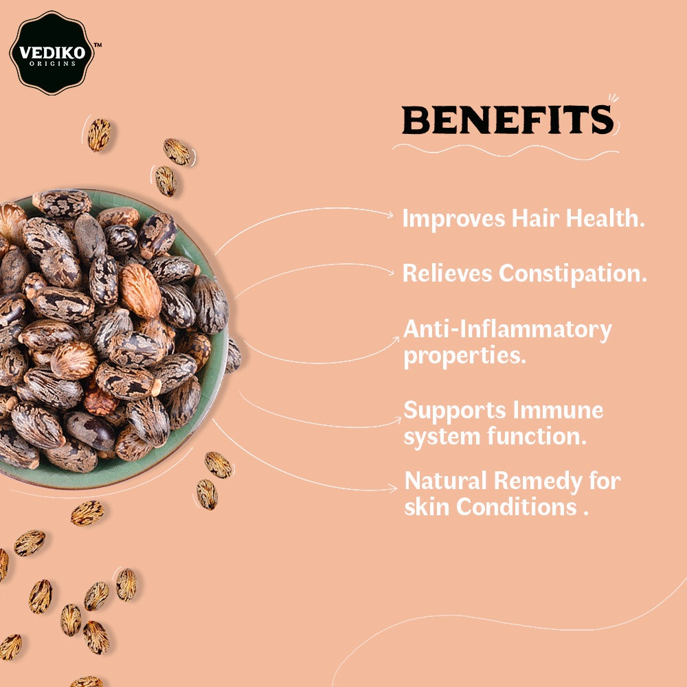 Vediko Origins Castor Oil  Grab2Buy Vediko Origins Grab2Buy