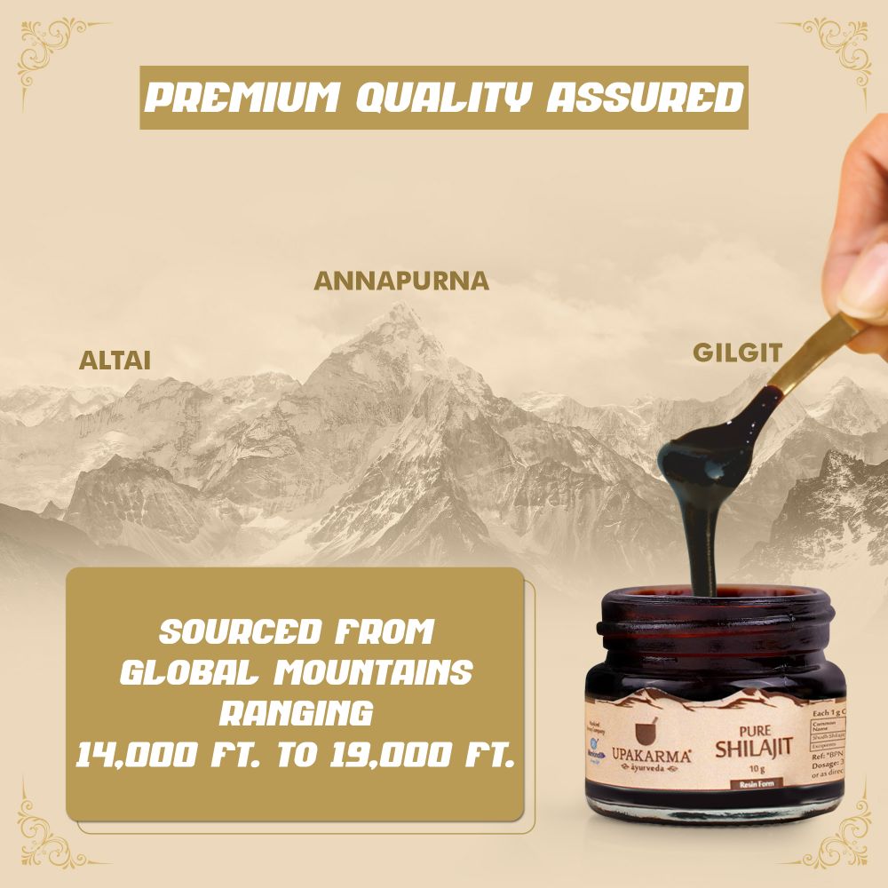 Upakarma Ayurveda Pure SJ Resin Form 