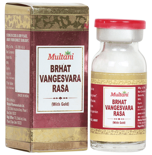 Multani Brhat Vangesvara Rasa With Gold 