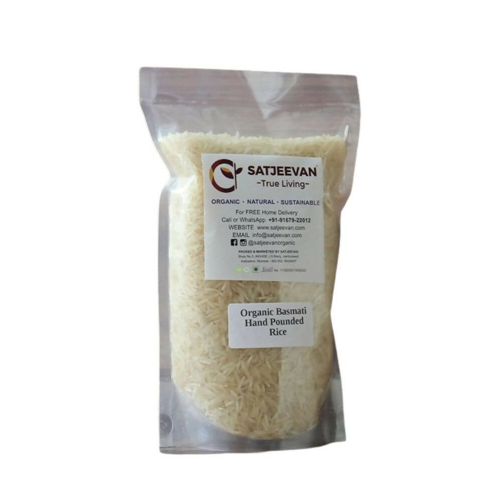 Satjeevan Organic Hand-Pounded Basmati Rice 