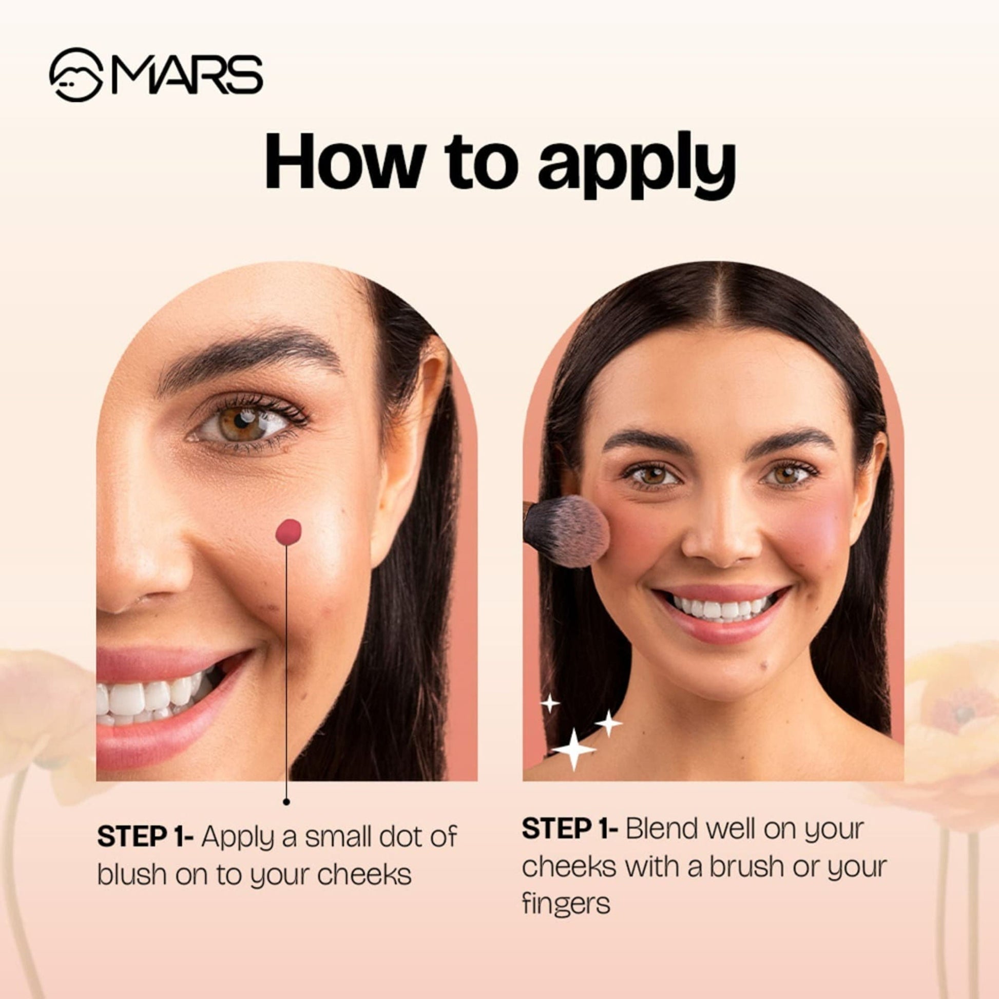 MARS Cosmetics Liquid Blush Hour Dewy-Matte Finish - 03 Sunkissed 