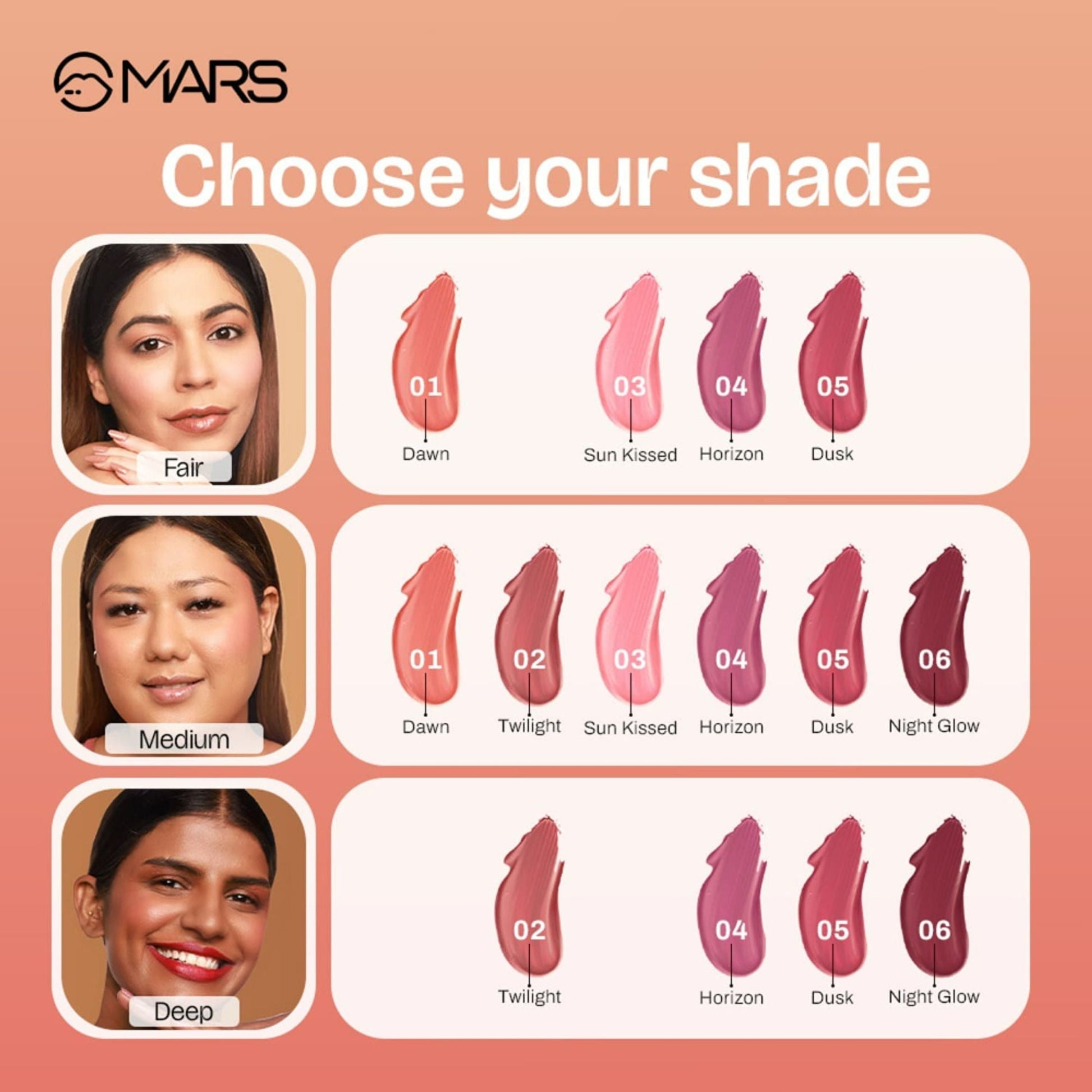 MARS Cosmetics Liquid Blush Hour Dewy-Matte Finish - 03 Sunkissed 