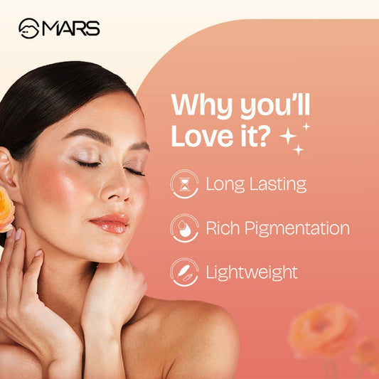MARS Cosmetics Liquid Blush Hour Dewy-Matte Finish - 02 Twilight