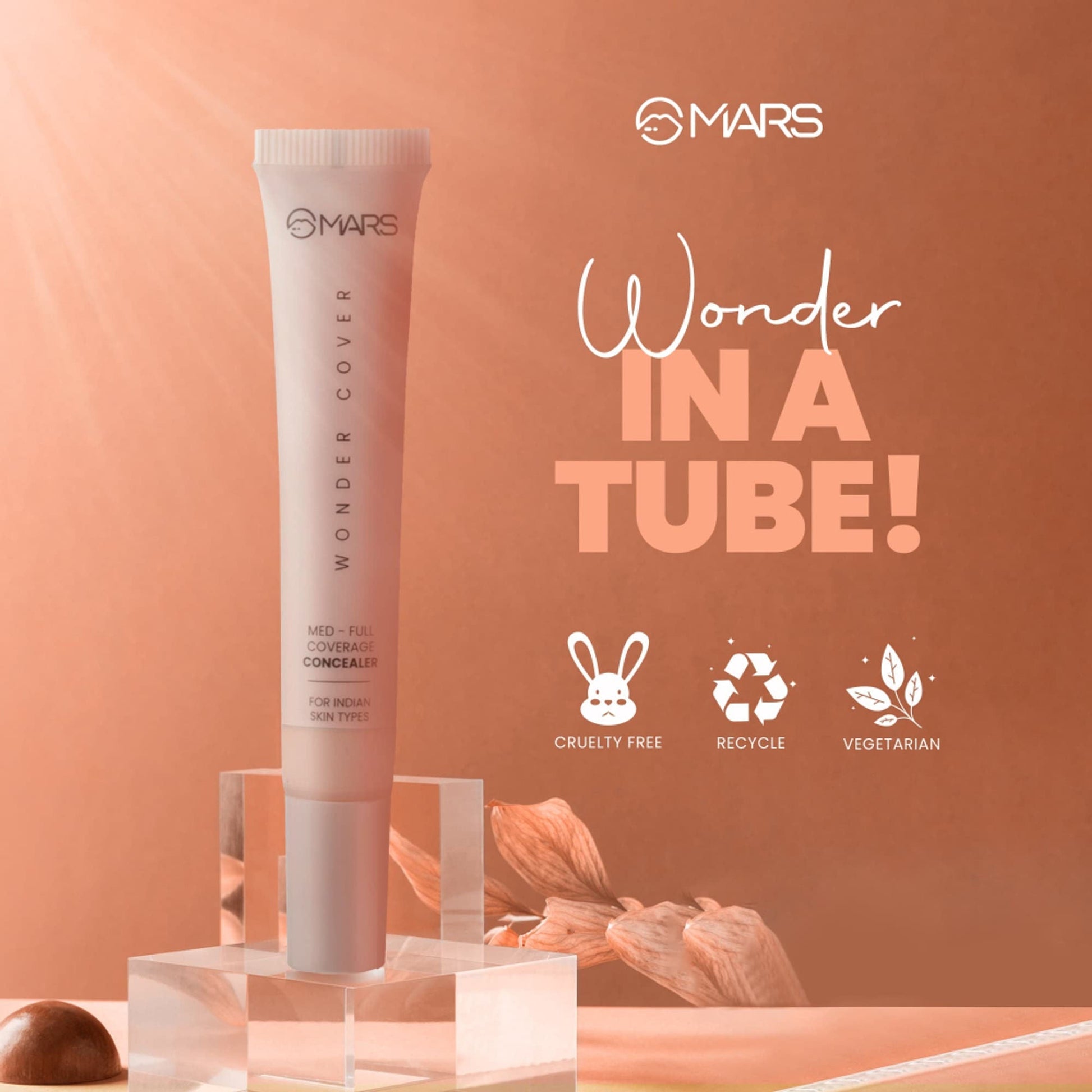 MARS Cosmetics Wonder Cover Liquid Concealer - Shade 08 