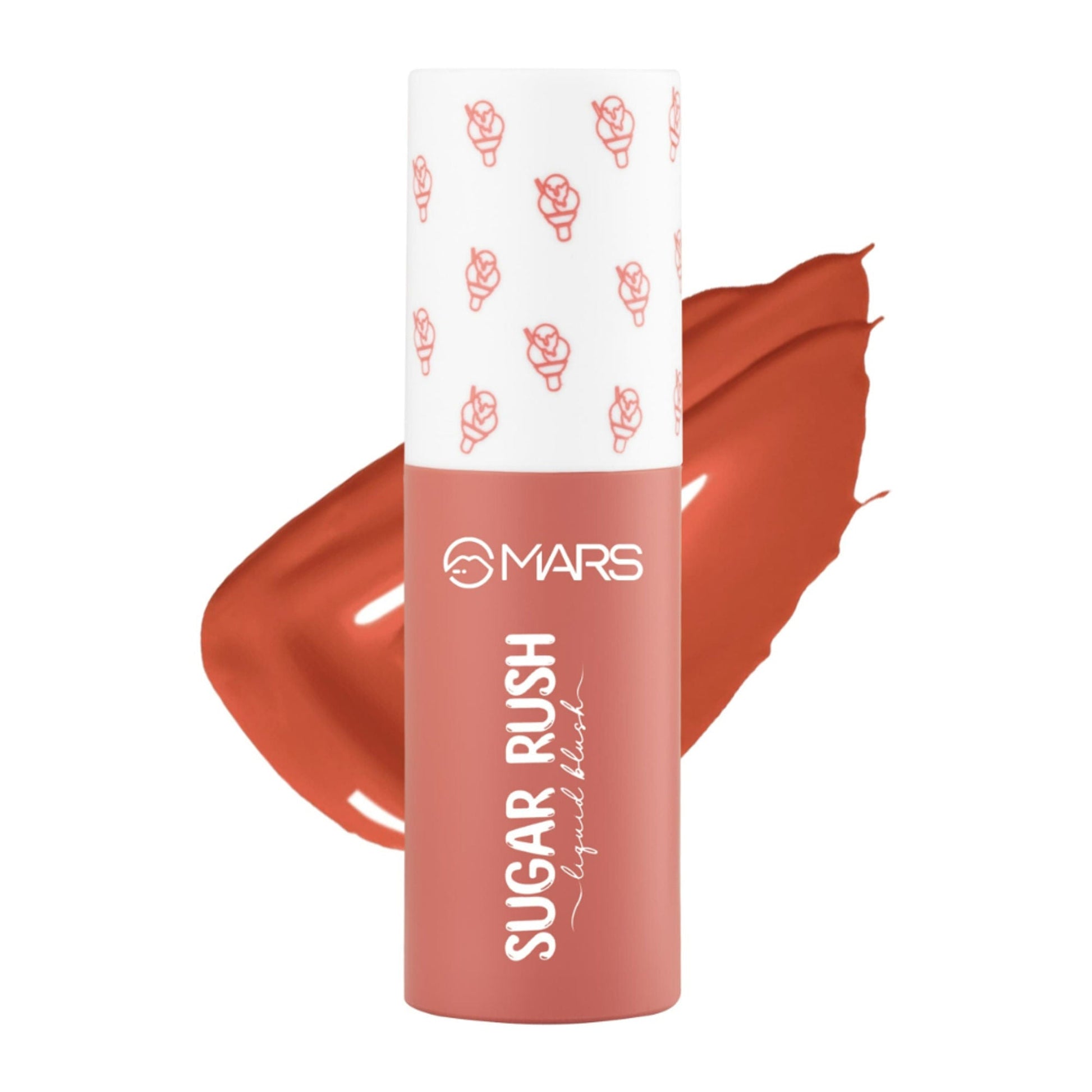MARS Cosmetics Sugar Rush Liquid Blush - 02-Coral Sorbet 