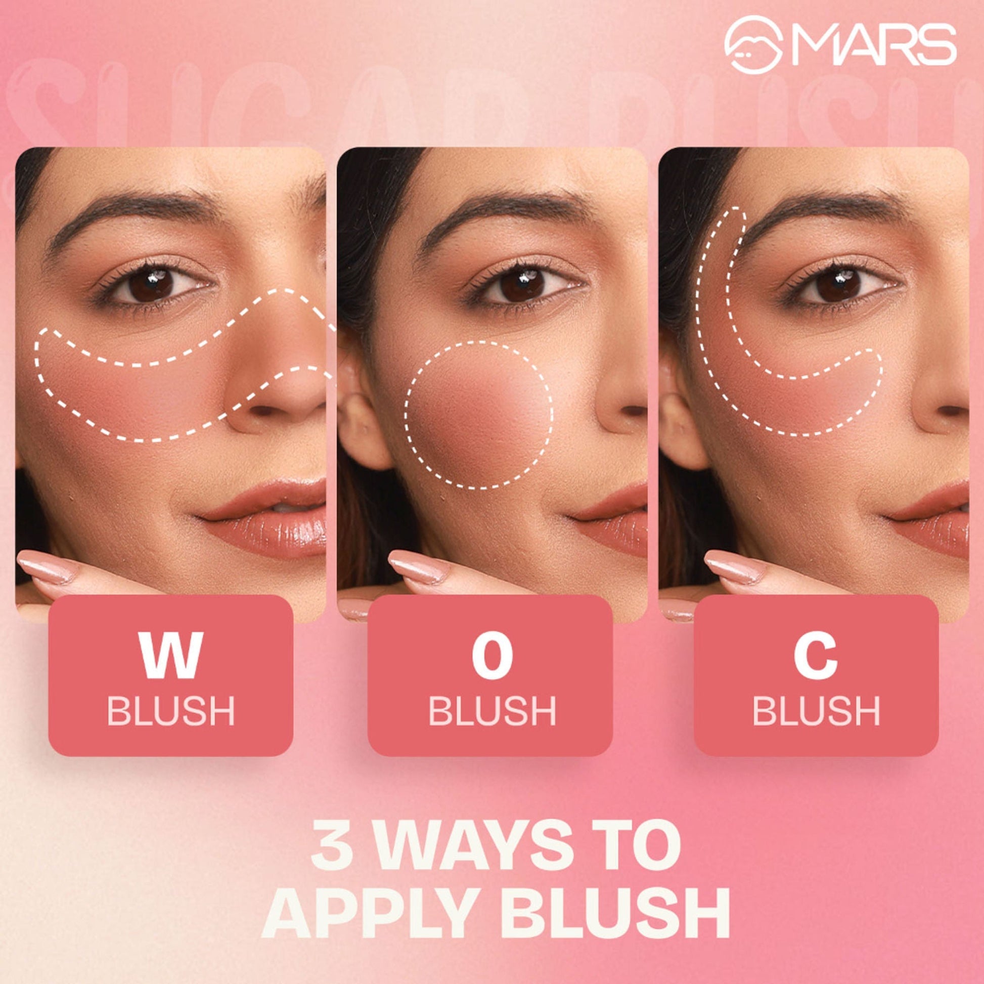 MARS Cosmetics Sugar Rush Liquid Blush - 02-Coral Sorbet 