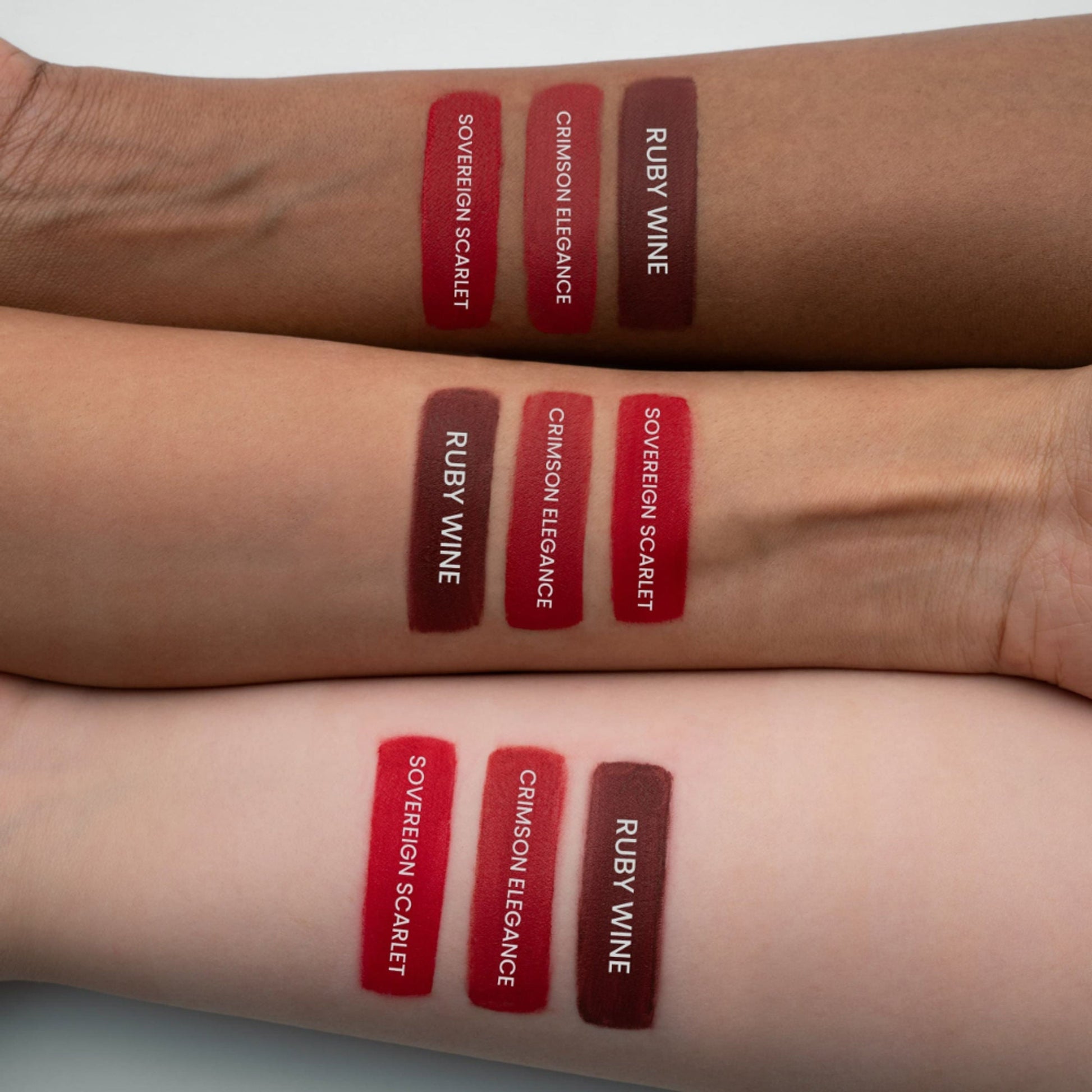 MARS Cosmetics Queen Of Mattes Reds & Maroons Liquid Lipsticks - Reds Maroons 