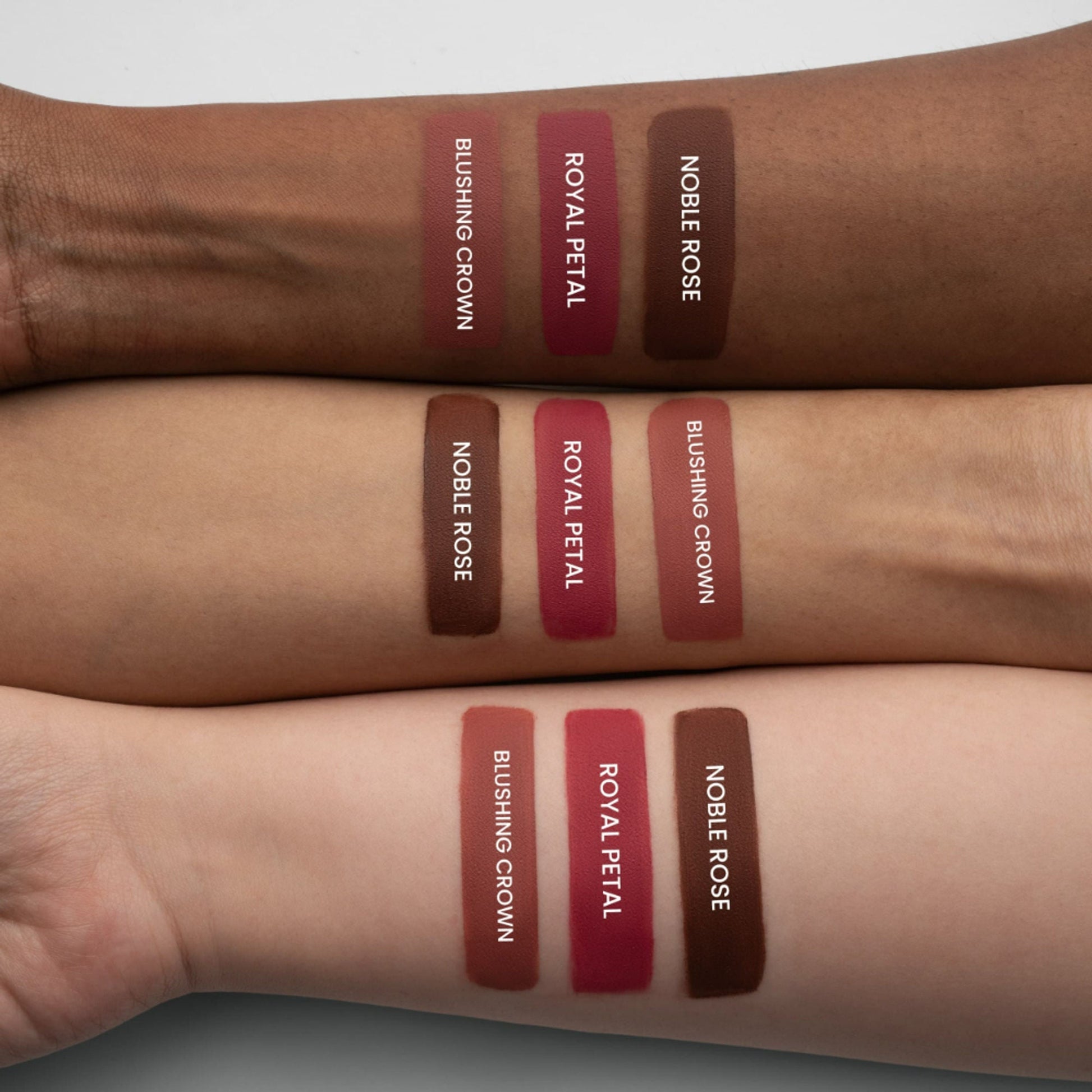 MARS Cosmetics Queen Of Mattes Reds & Maroons Liquid Lipsticks - Blushed Nudes 