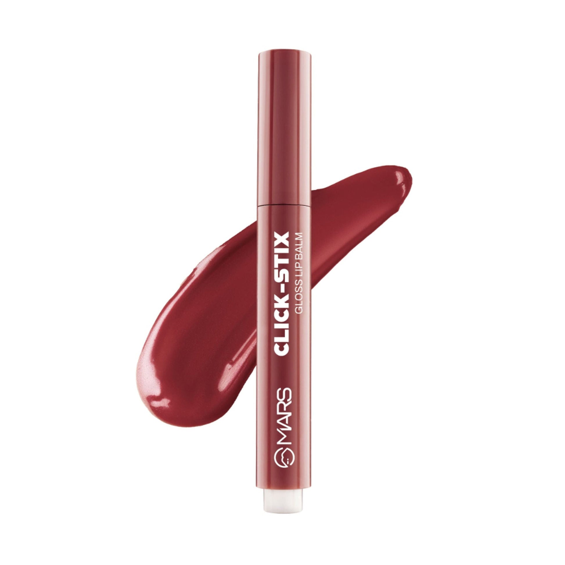MARS Cosmetics Click Stix Gloss Lip Balm - 04-cherry Glaze | Grab2Buy