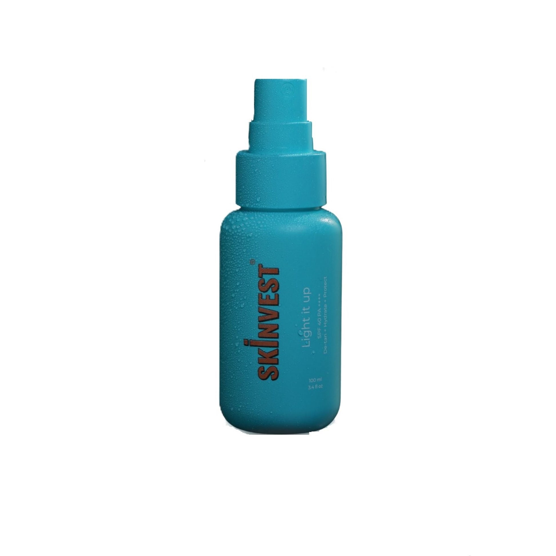 Skinvest Light it up Body Sunscreen + De-Tan Spray SPF 40 PA ++++