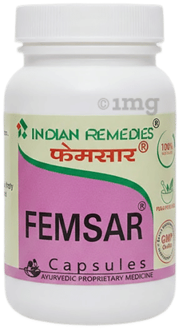 Indian Remedies Femsar Capsules 
