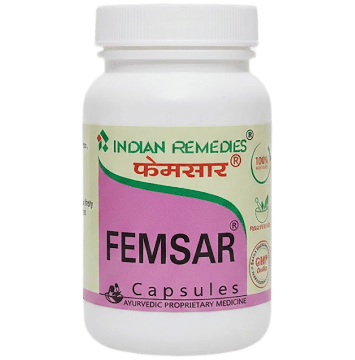 Indian Remedies Femsar Capsules 