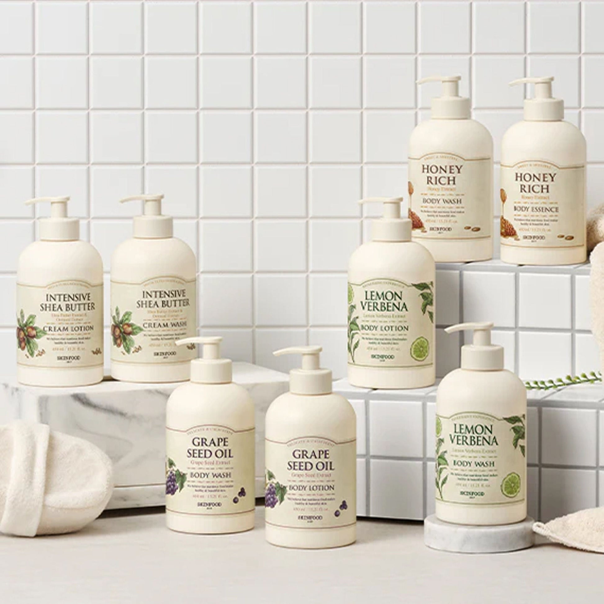 Skinfood Grape Seed Oil Body Wash - Nourishing, Antioxidant-Rich, Revitalizing