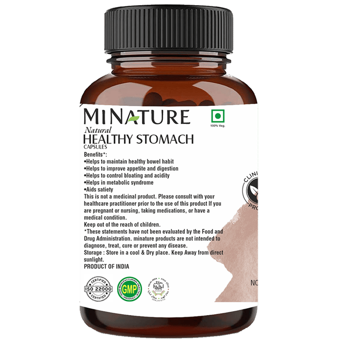 Minature Natural Healthy Stomach Capsules 