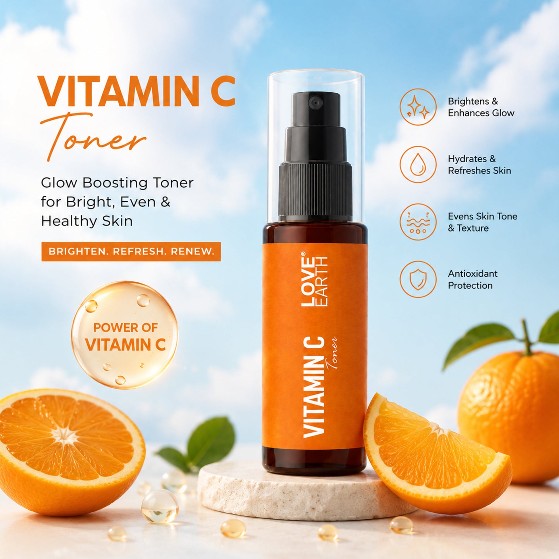 Love Earth Vitamin C Toner 