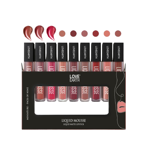 Love Earth Liquid Mousse Miniature Liquid Matte Lipstick 