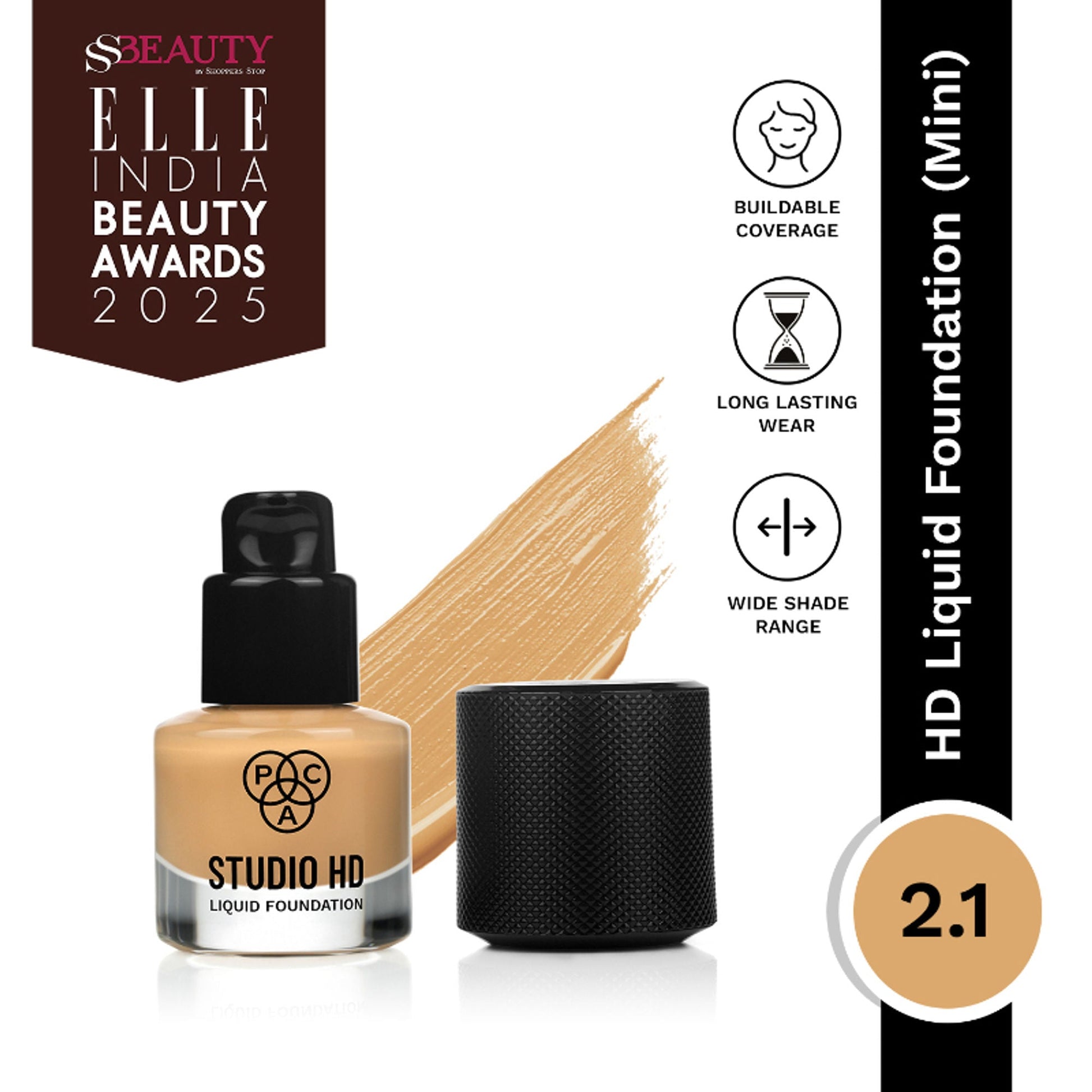 PAC Studio HD Liquid Mini Foundation - 2.1