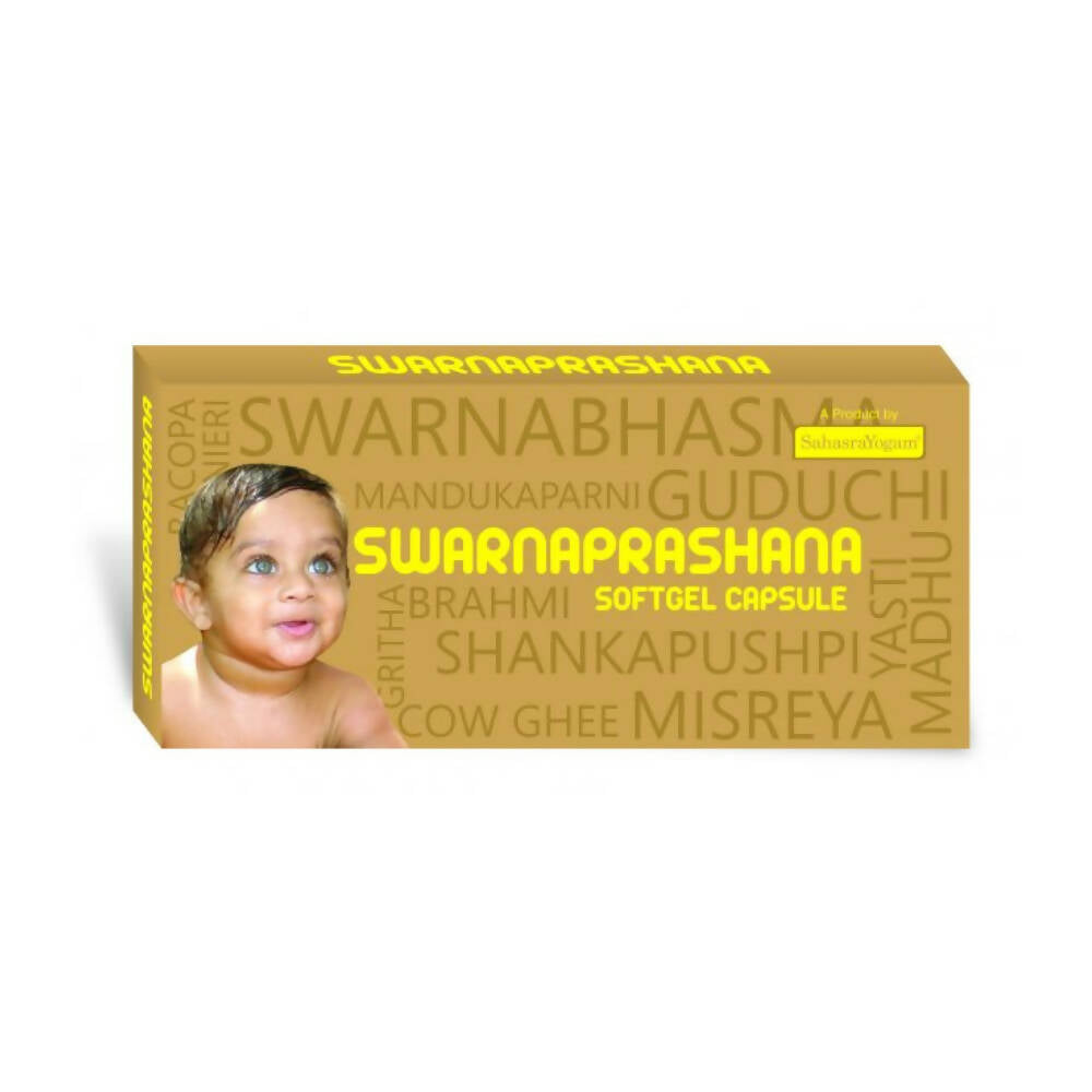 Sahasrayogam Swarna Prashana Softgel Capsule - Grab2buy