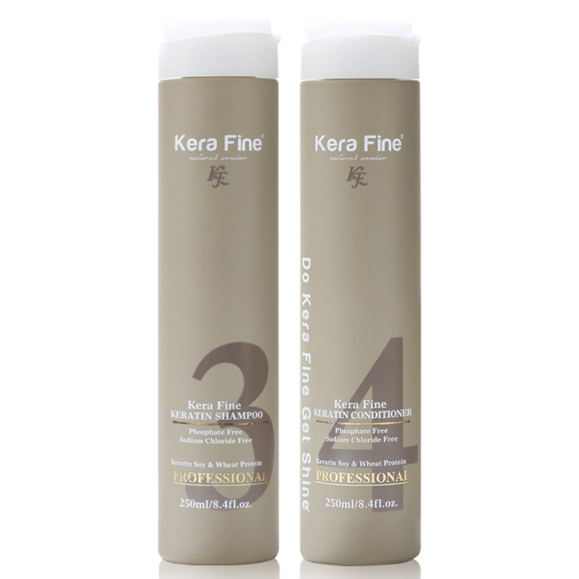 Kera Fine Keratin Shampoo & Conditioner Combo