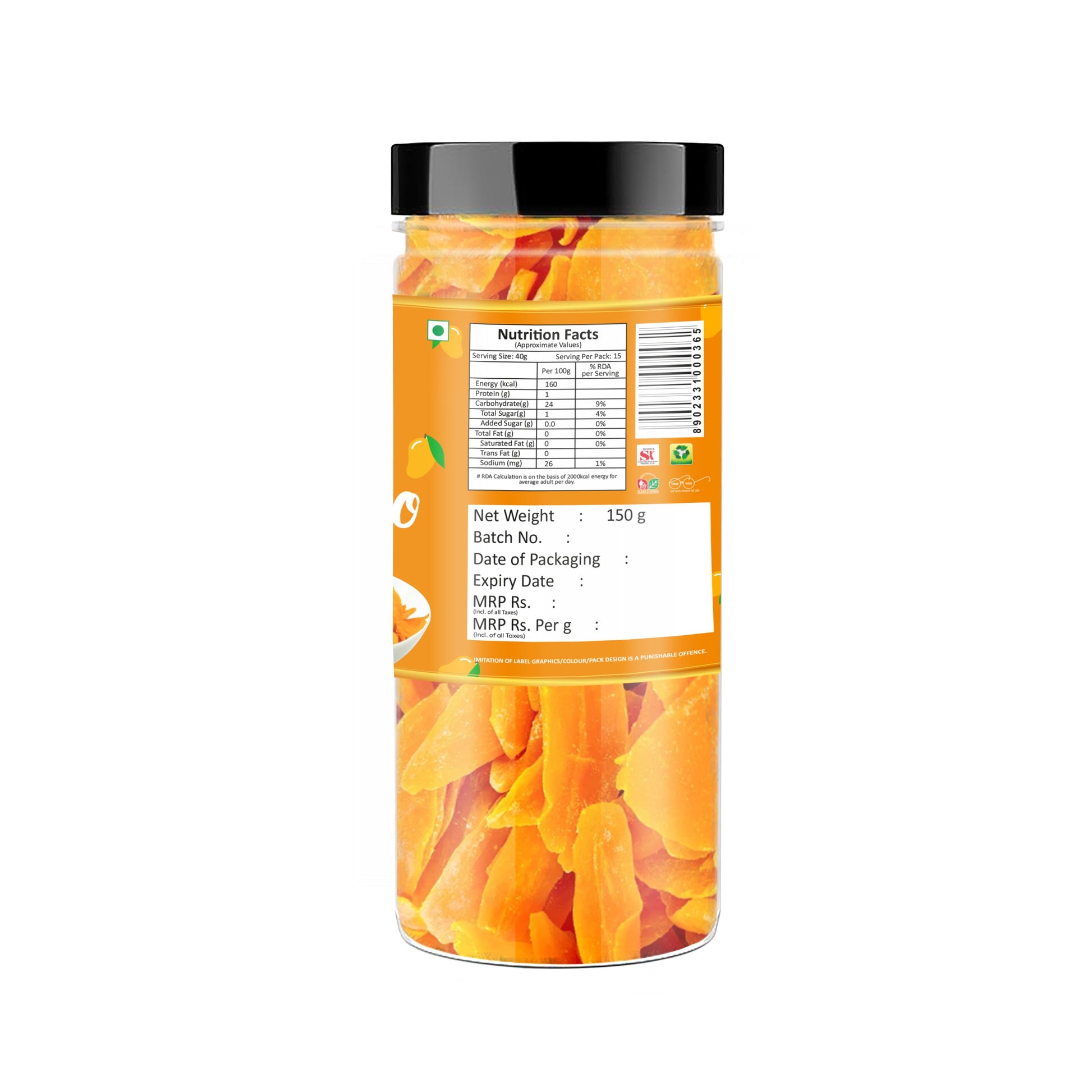 Yum Yum Dried Mango Jar  Grab2Buy Yum Yum Grab2Buy