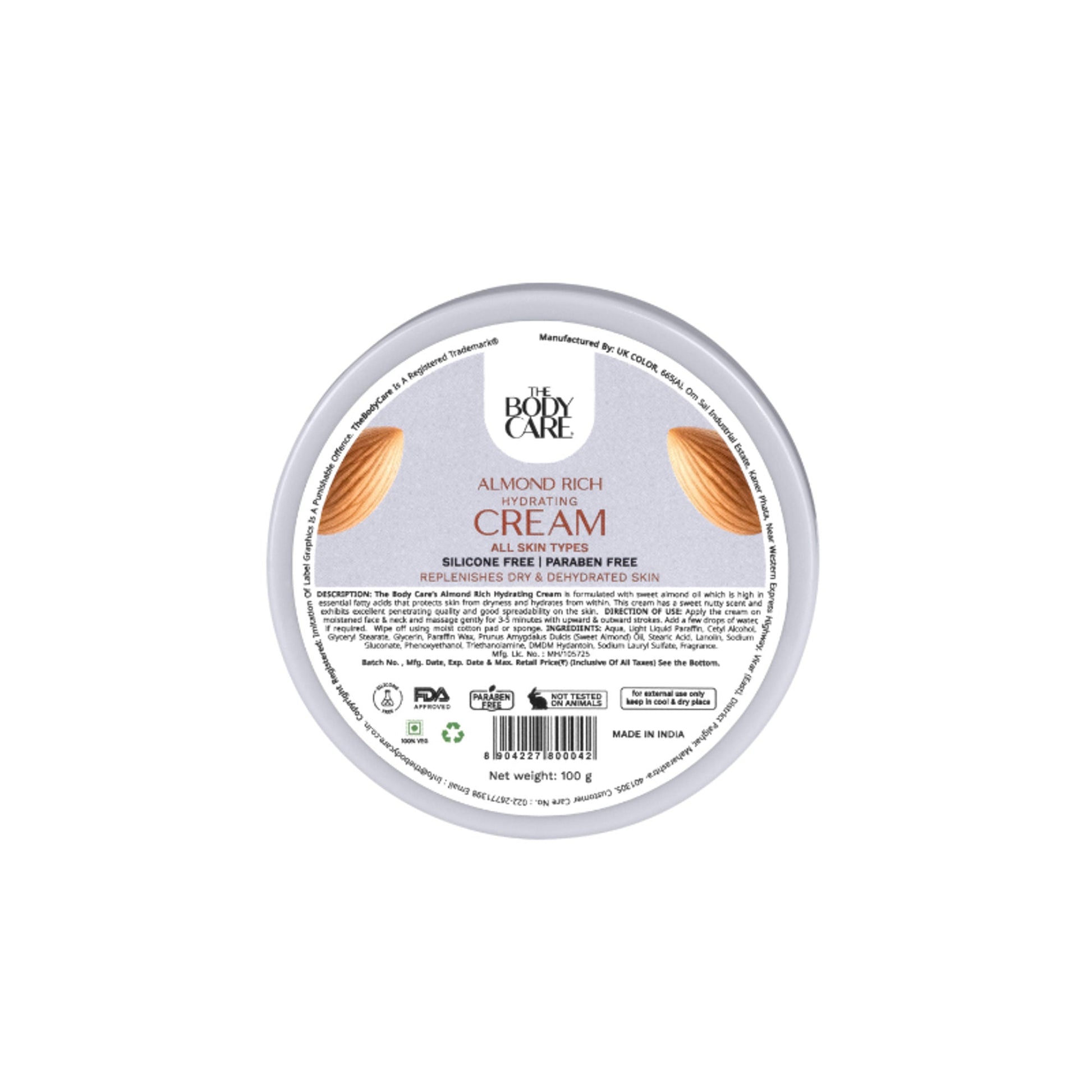 The Body Care Almond Cream  Grab2Buy The Body Care Grab2Buy